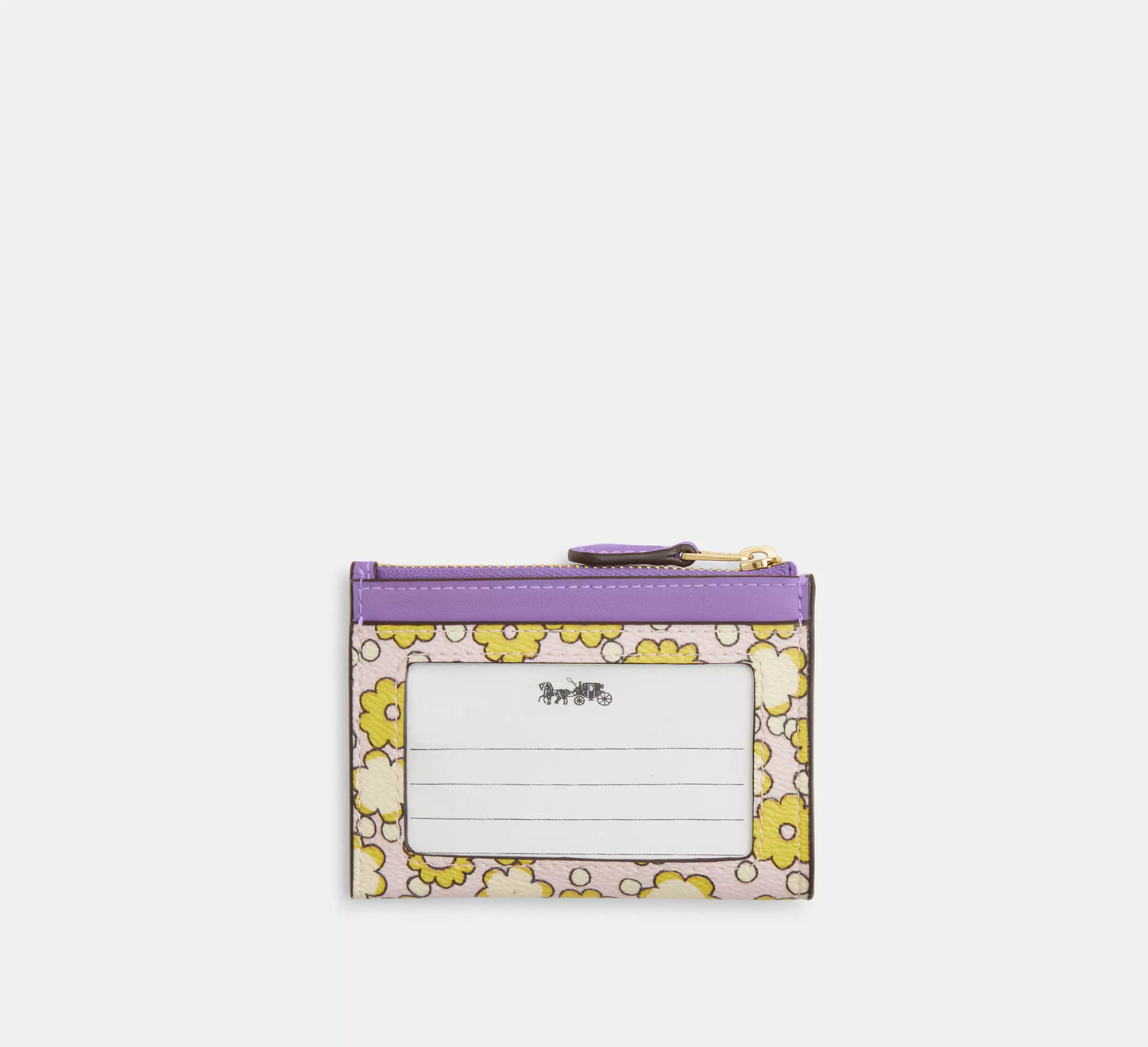 Coach - Mini Skinny Id Case With Floral Print (Preorden)