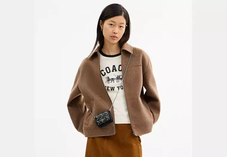 Coach - Mini Wallet On A Chain With Rivets (Preorden)