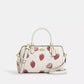 Coach - Rowan Satchel Bag With Strawberry Print (Preorden)