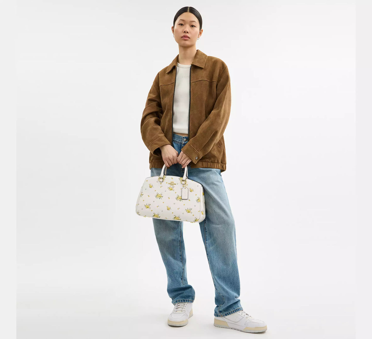 Coach - Savannah Carryall Bag With Floral Print (Preorden)