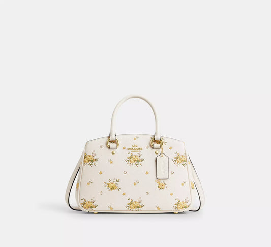Coach - Savannah Small Carryall Bag With Floral Print (Preorden)