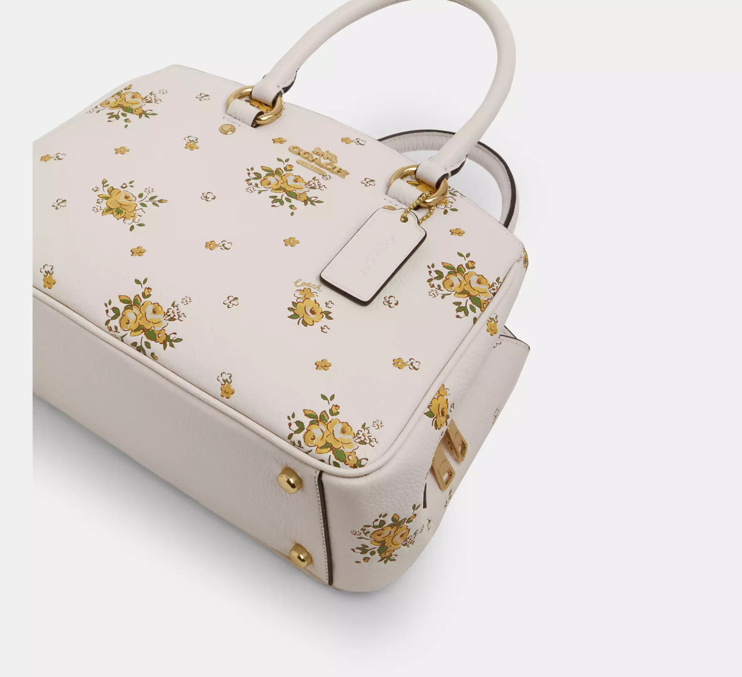 Coach - Savannah Small Carryall Bag With Floral Print (Preorden)