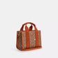 Coach - Smith Tote Bag 24 In Signature Canvas With Orange Print (Preorden)