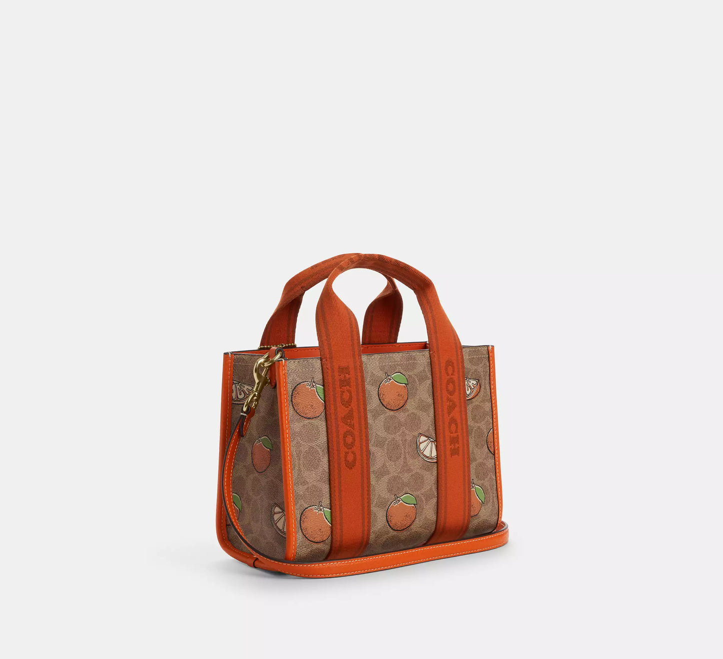 Coach - Smith Tote Bag 24 In Signature Canvas With Orange Print (Preorden)