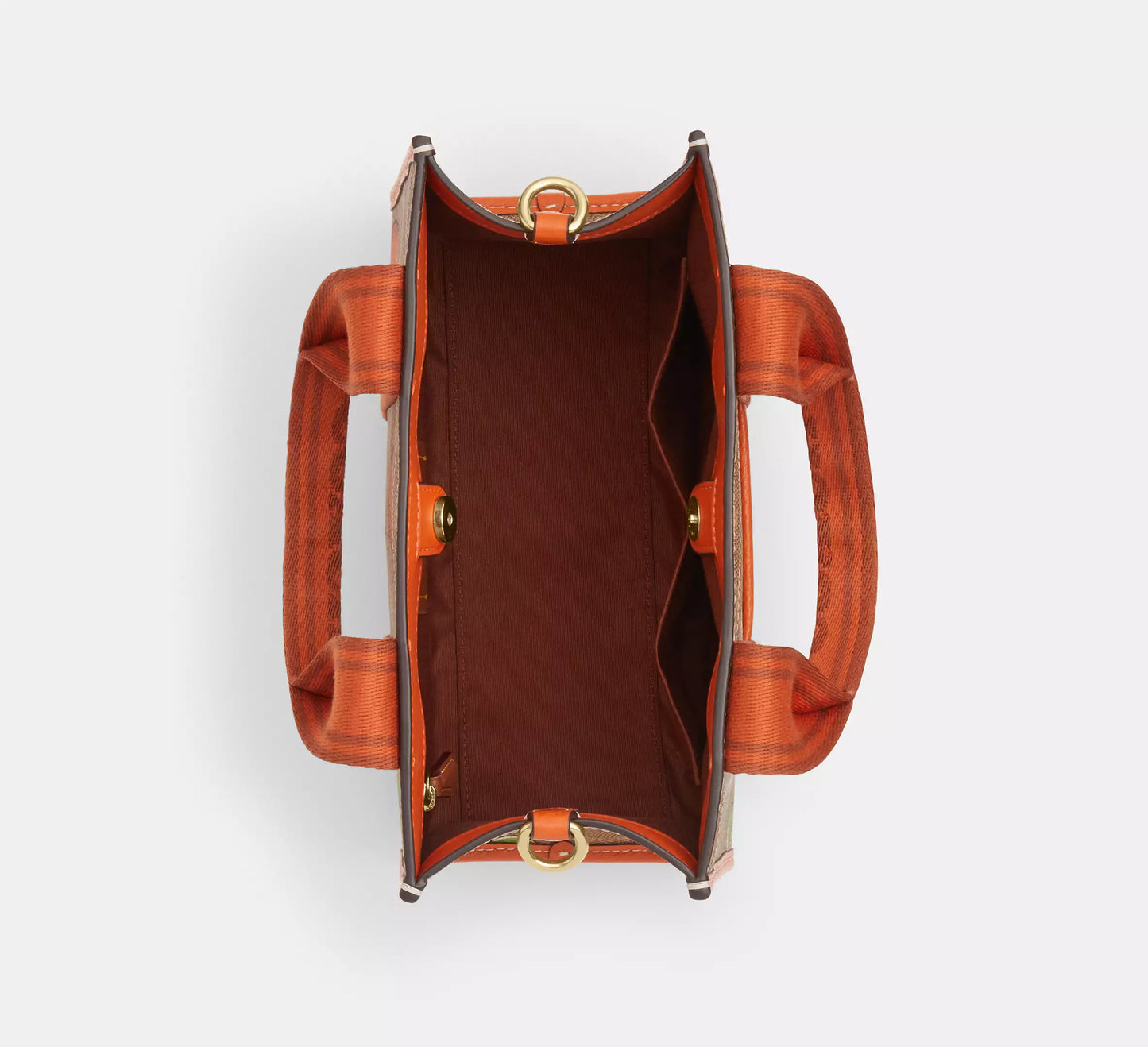 Coach - Smith Tote Bag 24 In Signature Canvas With Orange Print (Preorden)