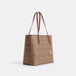 Coach X Peanuts City Tote In Signature Canvas With Patches (Preorden)