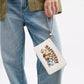 Coach X Peanuts Corner Zip Wristlet (Preorden)
