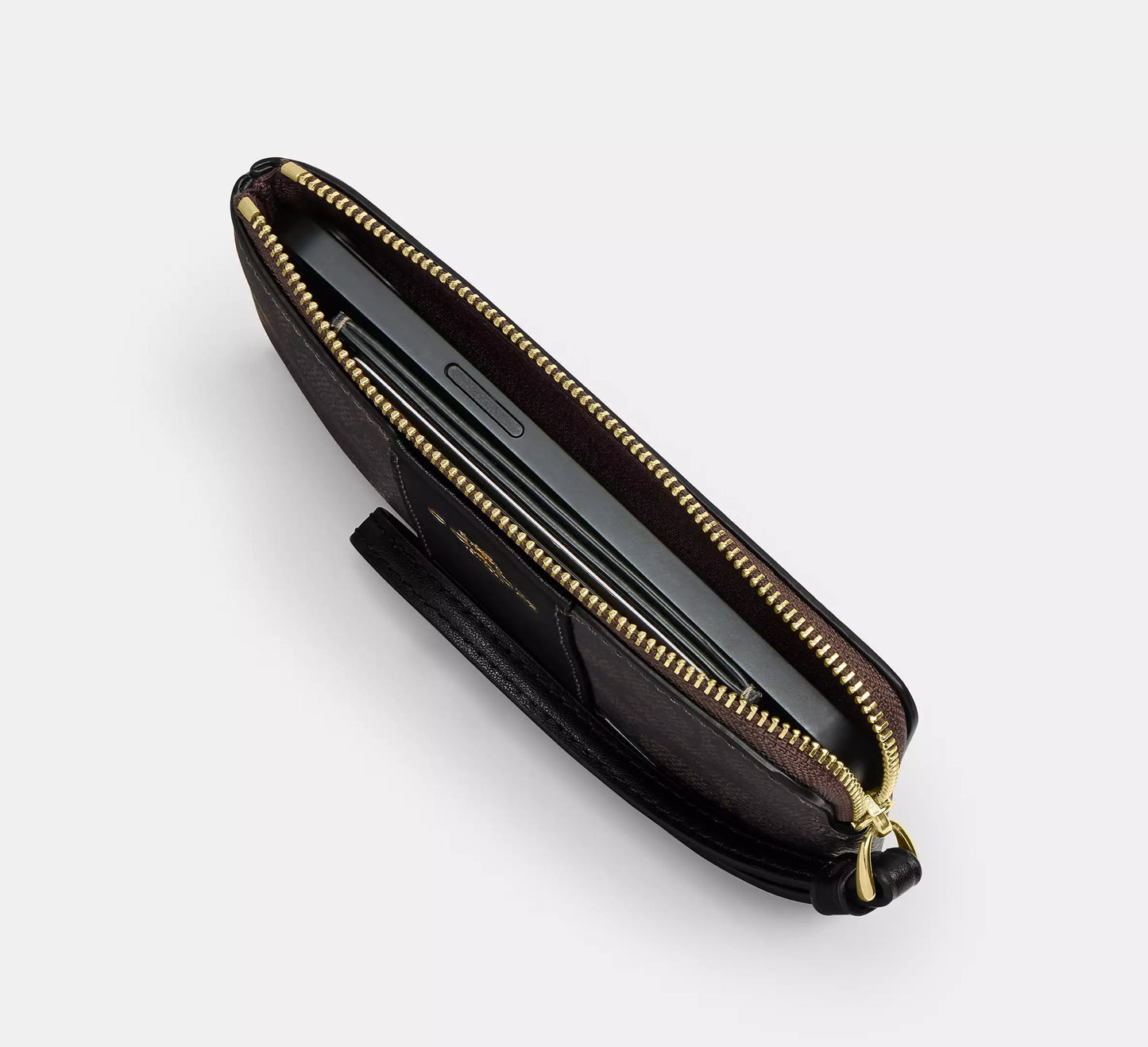 Coach X Peanuts Corner Zip Wristlet (Preorden)