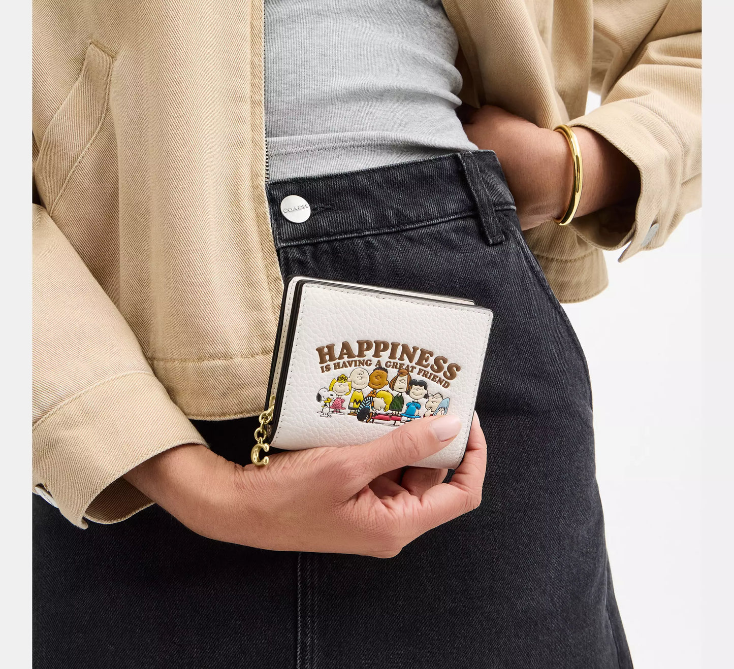 Coach X Peanuts Snap Wallet (Preorden)
