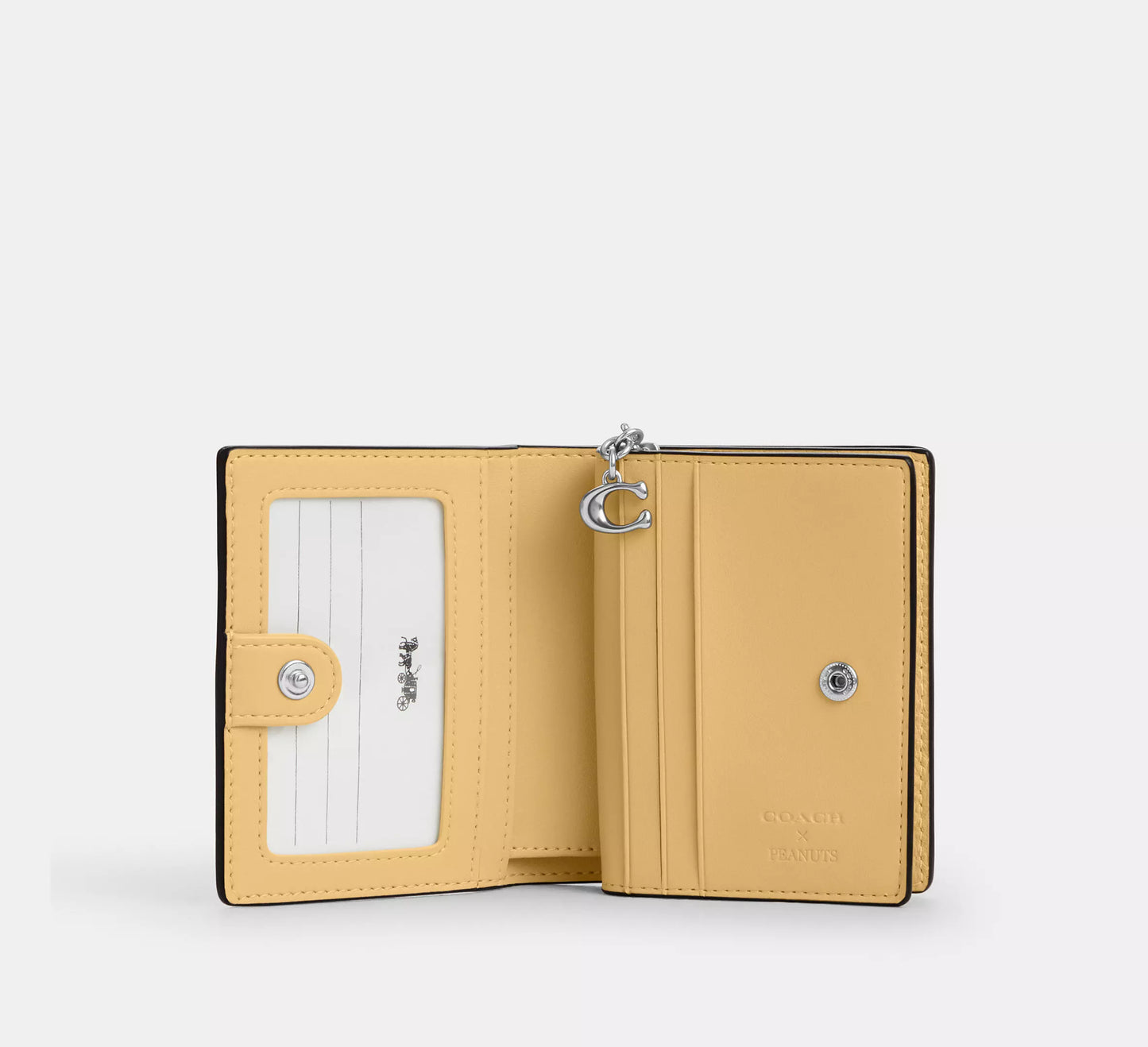 Coach X Peanuts Snap Wallet With Charlie Brown (Preorden)