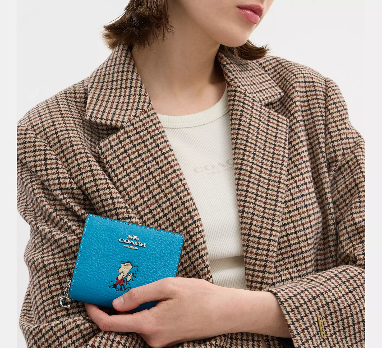 Coach X Peanuts Snap Wallet With Linus (Preorden)