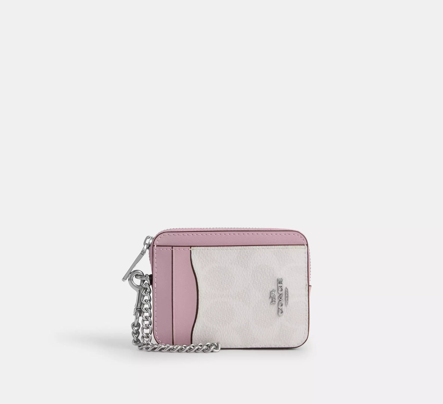 Coach - Zip Card Case In Signature Canvas (Preorden)