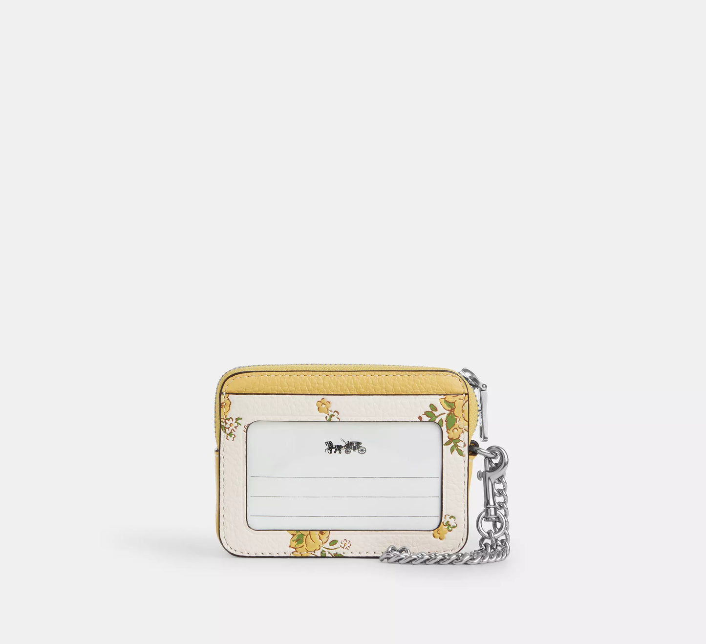 Coach - Zip Card Case With Floral Print (Preorden)