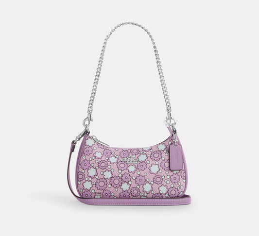 Coach - Teri Mini Crossbody Bag With Floral Print (Preorden