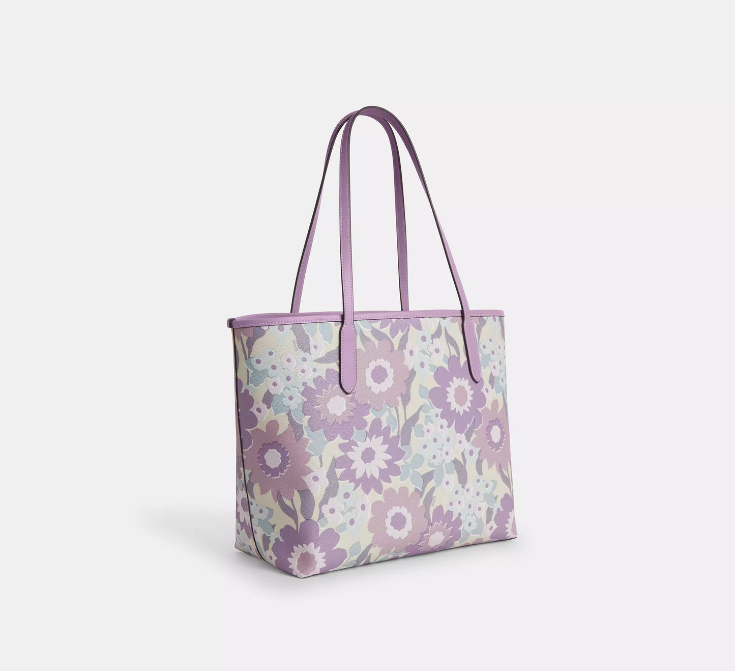 Coach - City Tote Bag With Floral Print (Preorden)