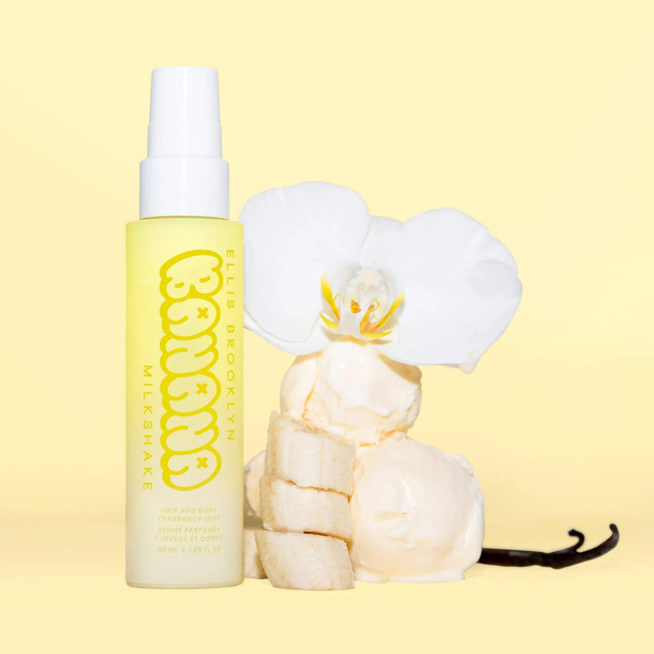 Elis Brooklin - Banana Milkshake Hair and Body Fragrance Mist (Preorden)