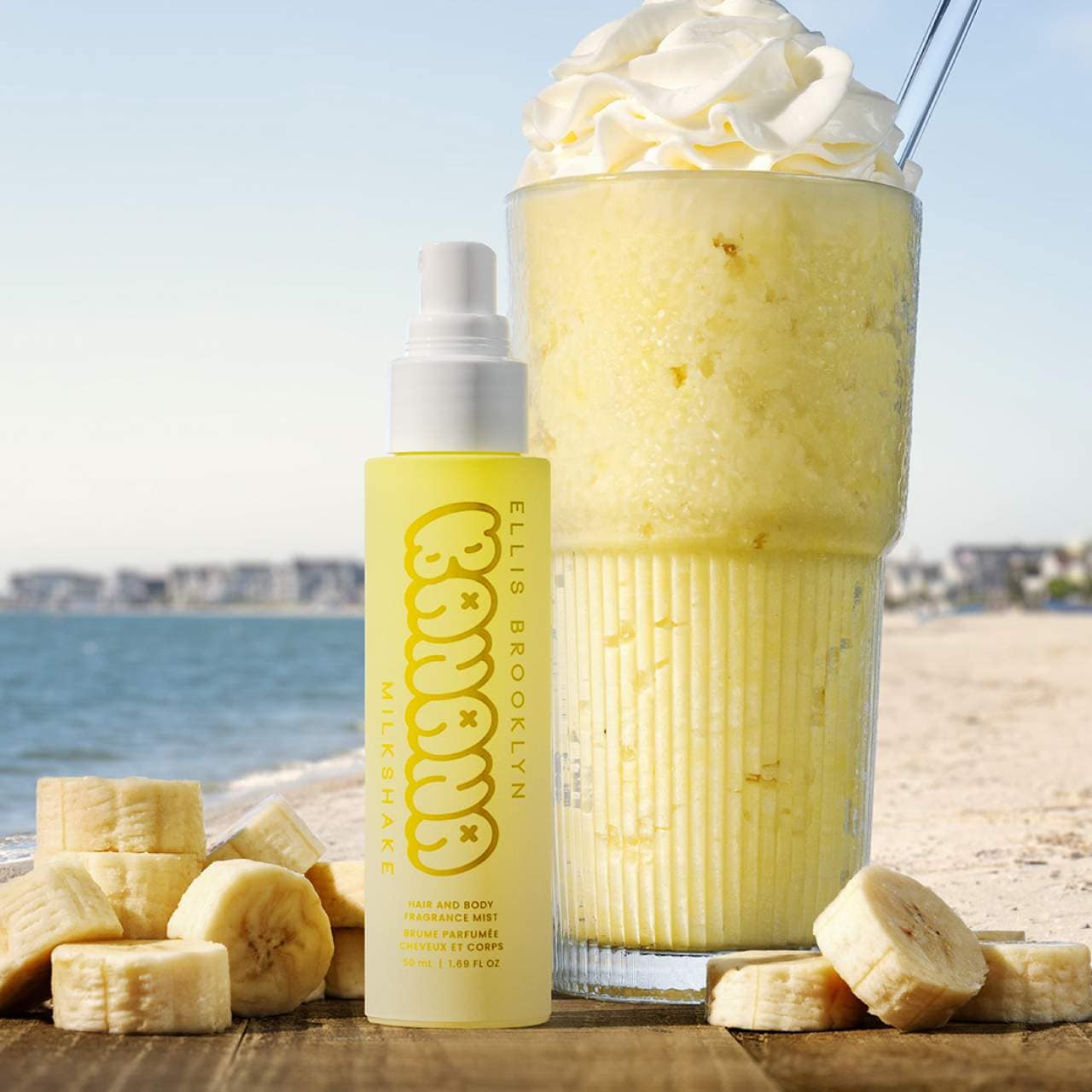 Elis Brooklin - Banana Milkshake Hair and Body Fragrance Mist (Preorden)