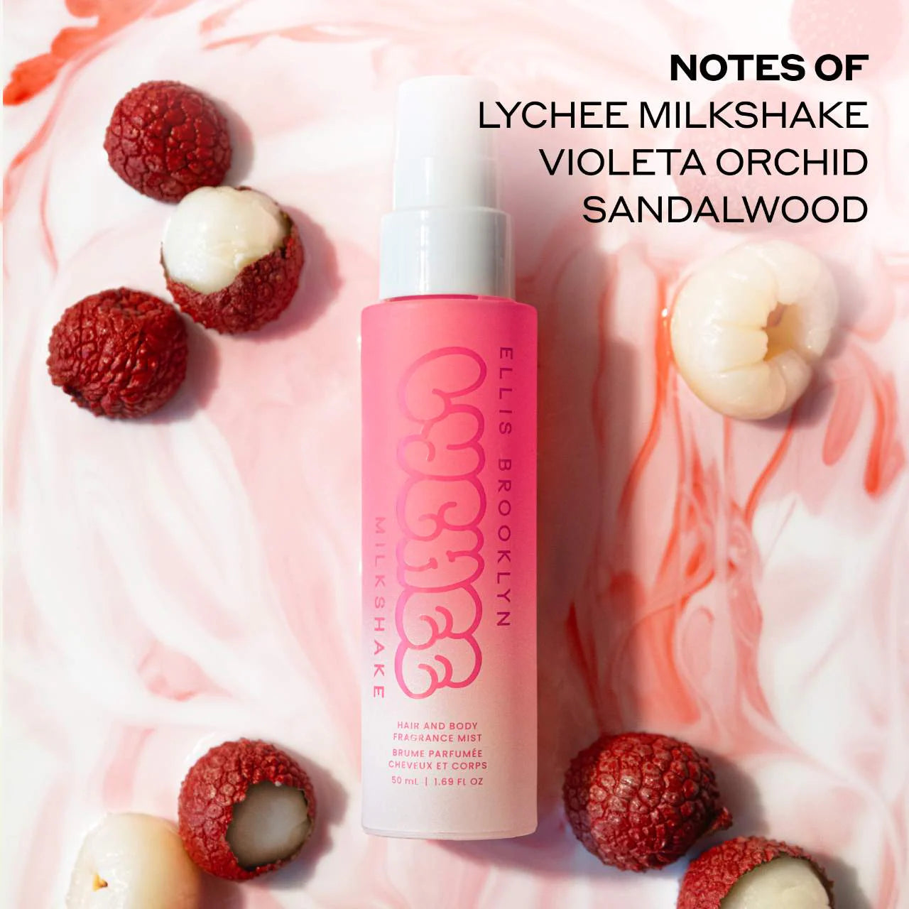Elis Brooklin - Lychee Milkshake Hair and Body Fragrance Mist (Preorden)