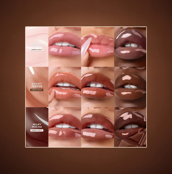 Gisou - Glazed Lips Trio (Preorden)