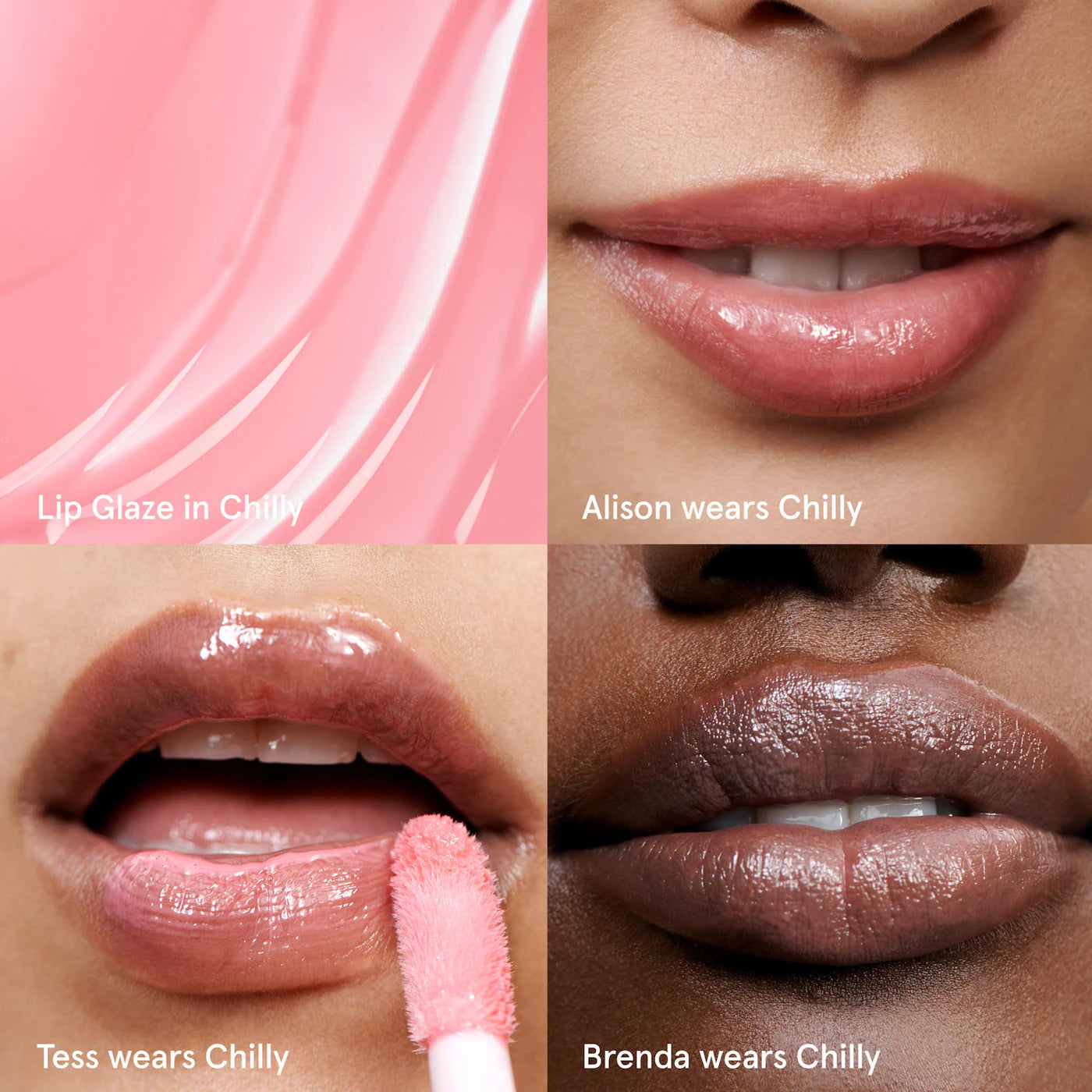 Glossier - Lip Glaze Hydrating Cooling Sheer Lip Oil (Preorden)
