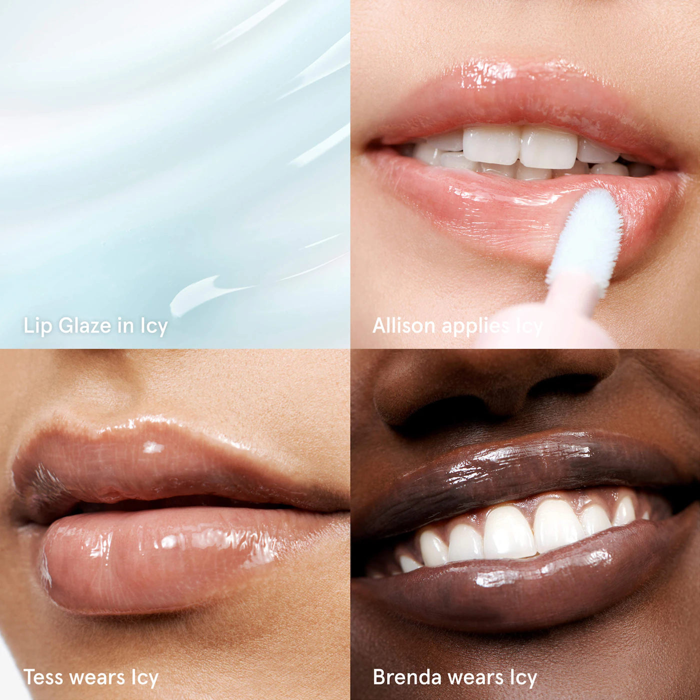 Glossier - Lip Glaze Hydrating Cooling Sheer Lip Oil (Preorden)