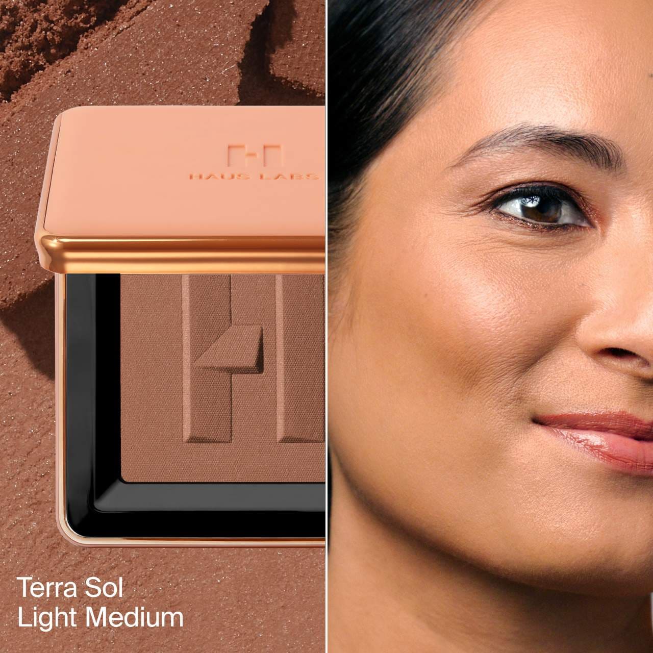 Haus Labs - Power Sculpt Velvet Talc-Free Powder Bronzer (Preorden)