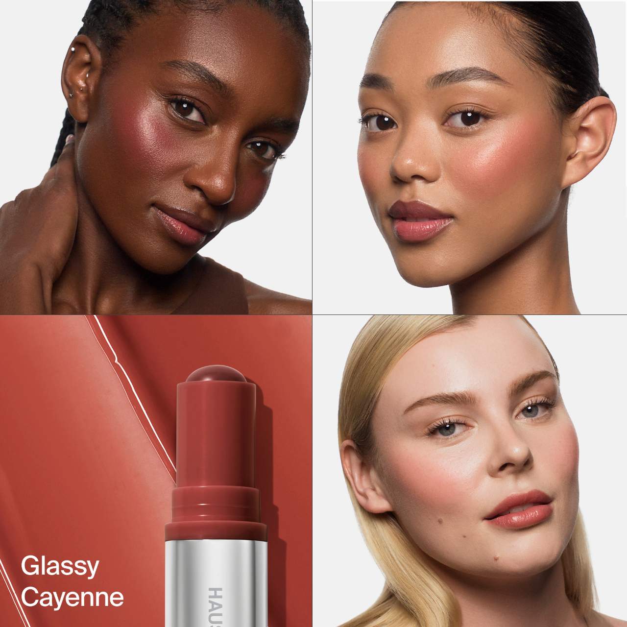 Haus Labs by Lady Gaga - Color Fuse Longwear Hydrating Glassy Lip + Cheek Blush Balm Stick (Preorden)