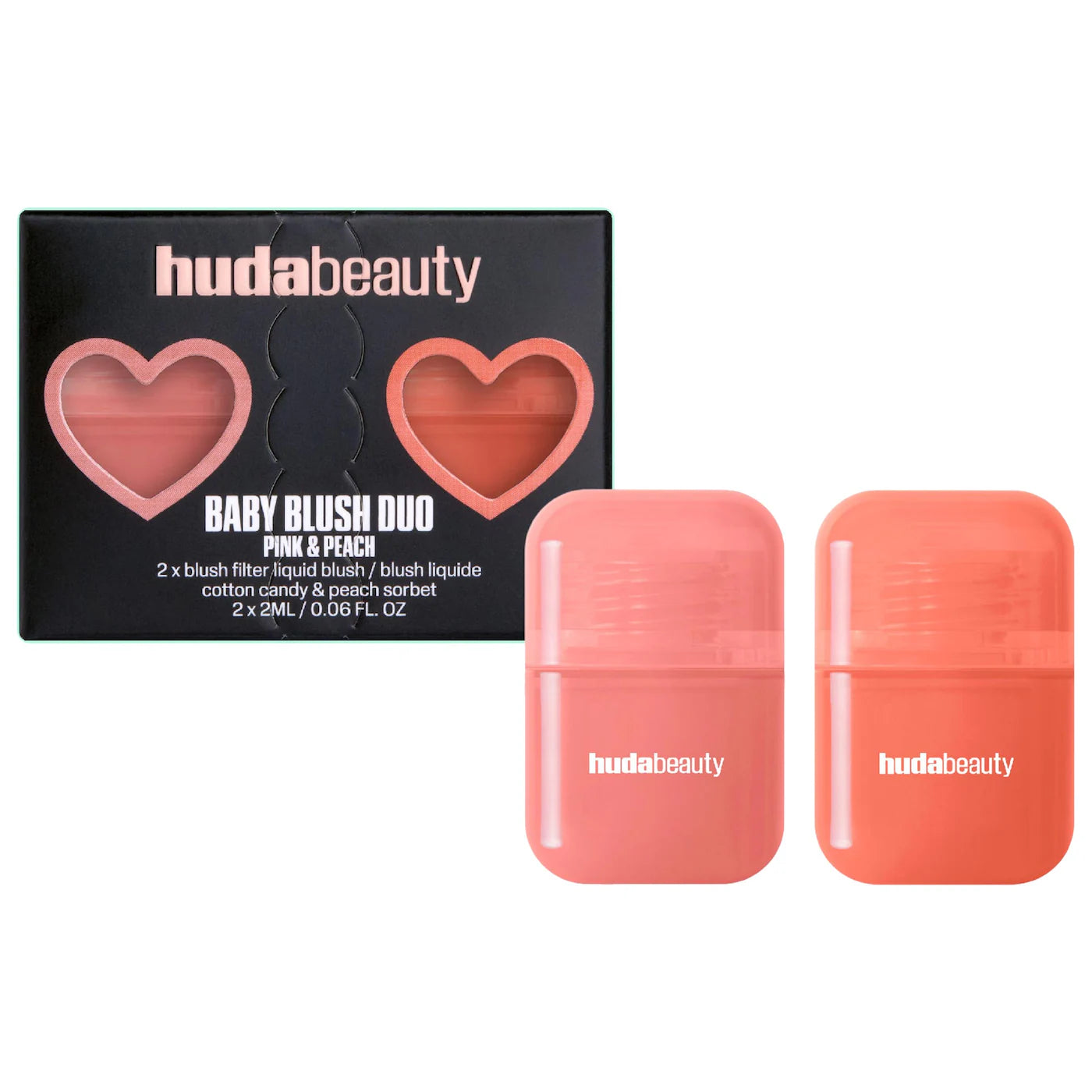 Huda Beauty - Mini Baby Blush Duo Set (Preorden)