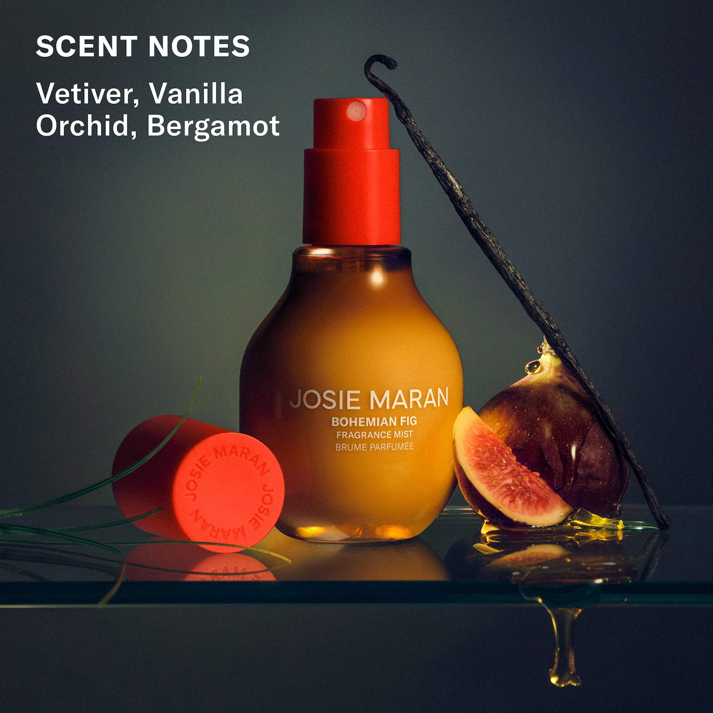 Josie Maran Bohemian Fig - Body + Hair Fragrance Mist with 100% Natural Scents (Preorden)