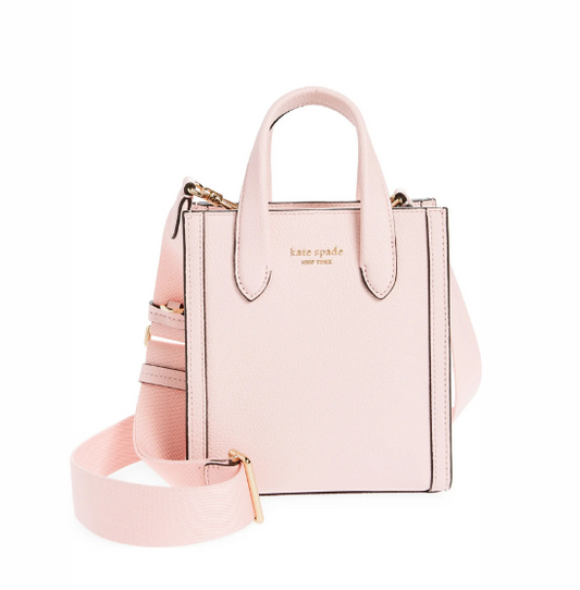 Kate Spade New York - Mini Manhattan Pebbled Leather Tote (Preorden)