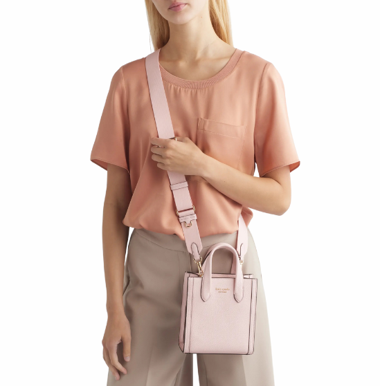 Kate Spade New York - Mini Manhattan Pebbled Leather Tote (Preorden)