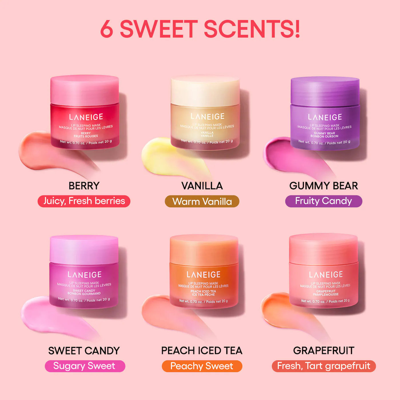 Laneige - Lip Sleeping Mask Intense Hydration with Vitamin C (Preorden)