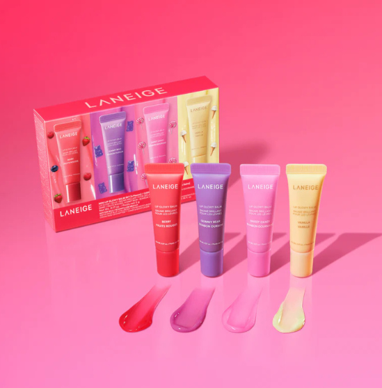 Laneige - Mini Lip Glowy Balm Set (Preorden)