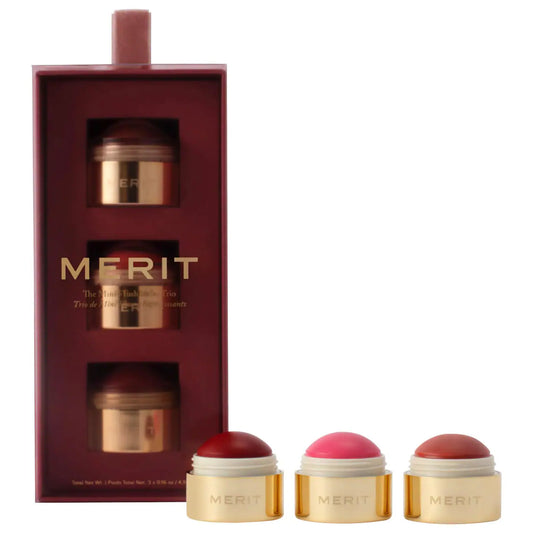 Merit - The Mini Flush Blush Balm Trio (Preorden)