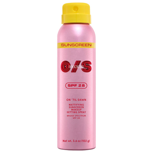 One/Size - On 'Til Dawn Mattifying Sunscreen Makeup Setting Spray SPF 28 (Preorden)