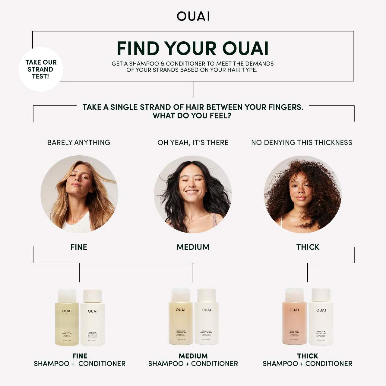Ouai - Shampoo & Conditioner Duo for Medium Hair (Preorden)