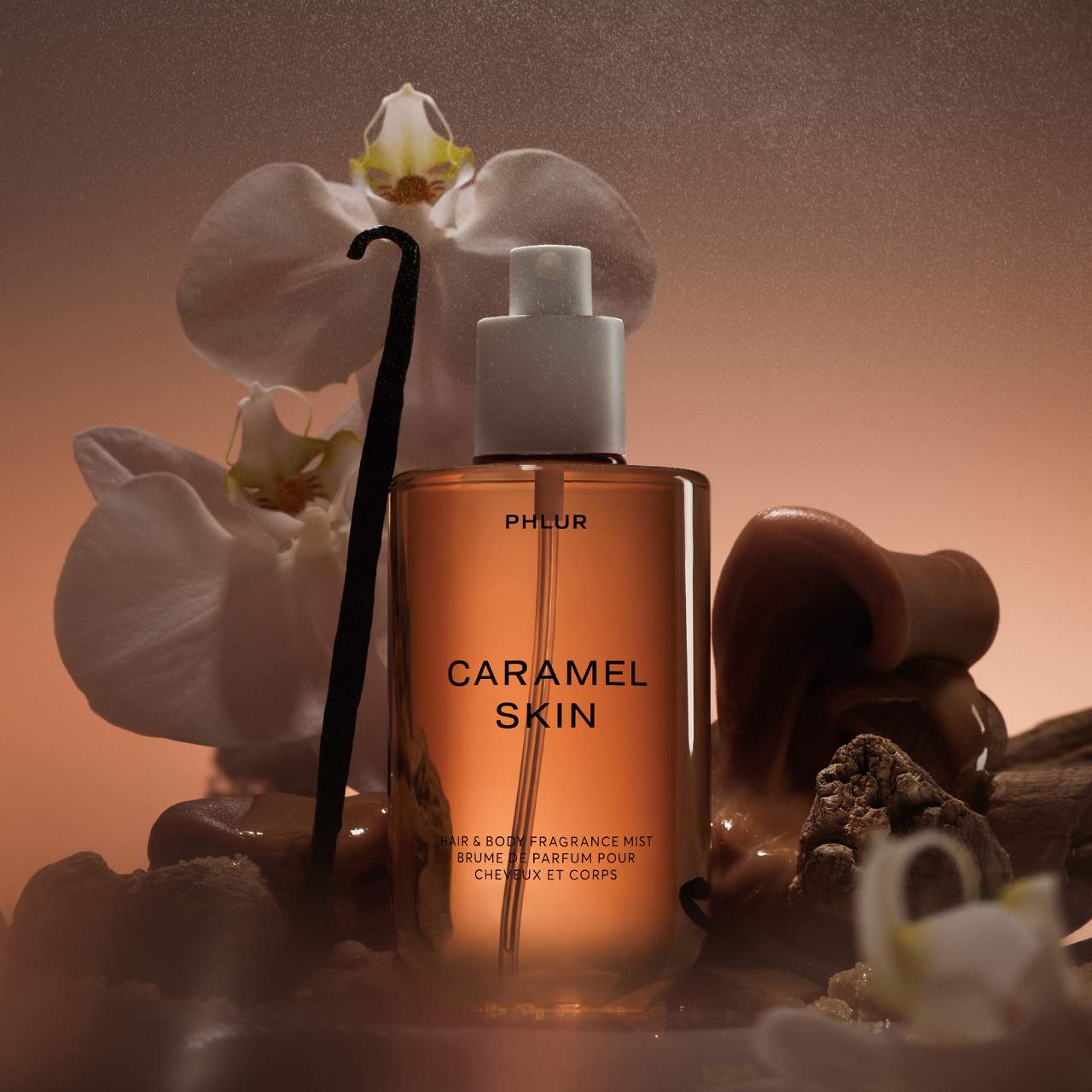 Phlur - Caramel Skin Body & Hair Fragrance Mist (Preorden)