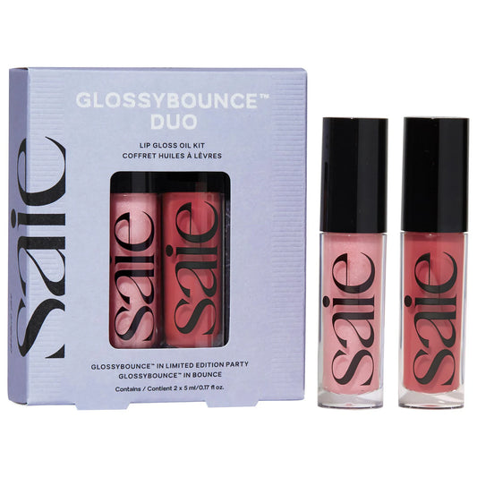 Saie - Glossybounce Lip Gloss-Oil Duo Gift Set (Preorden)