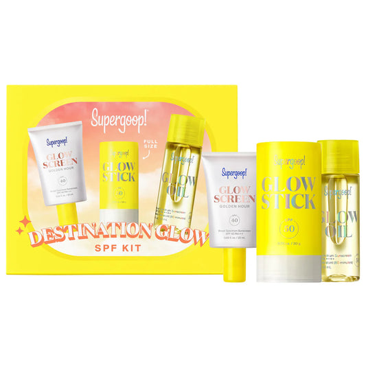 Supergoop! - Destination Glow SPF Kit (Preorden)