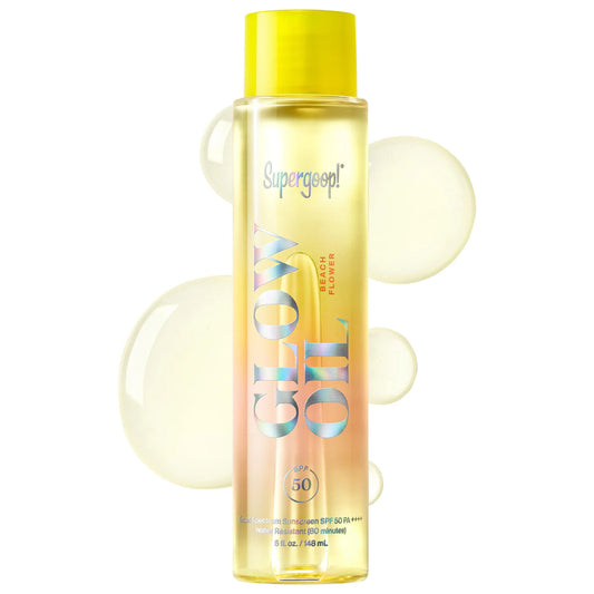 Supergoop! - Glow Oil SPF 50 Body Oil with Gardenia & Wild Orchid (Preorden)