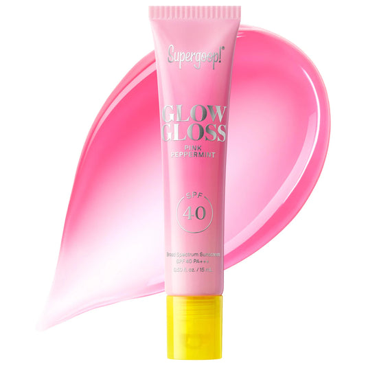 Supergoop! - Glow Gloss SPF 40 Lip Balm with Peptides and Shea Butter (Preorden)
