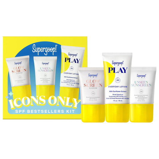 Supergoop! - Icons Only SPF Bestseller Kit (Preorden)