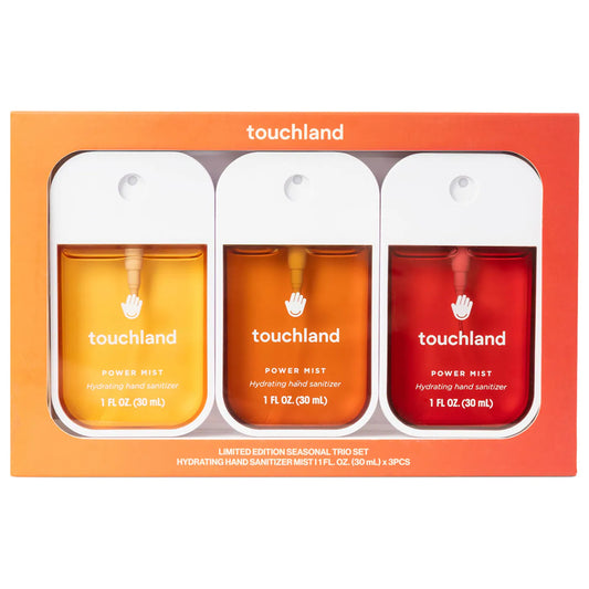 Touchland - Limited Edition Power Mist Hydrating Hand Sanitizer Seasonal Trio Set (Preorden)
