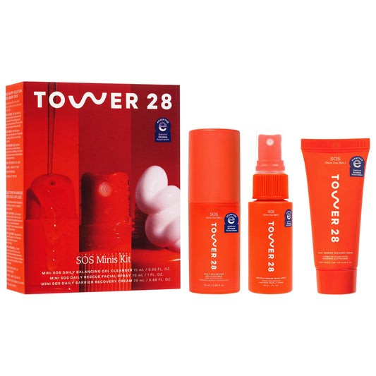 Tower 28 - Beauty Mini SOS Skincare Bestsellers Set (Preorden)