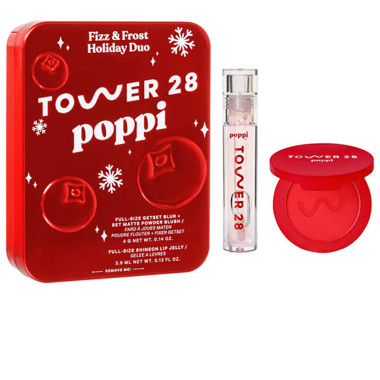 Tower 28 - Beauty Tower 28 x poppi Fizz + Frost Holiday Duo (Preorden)