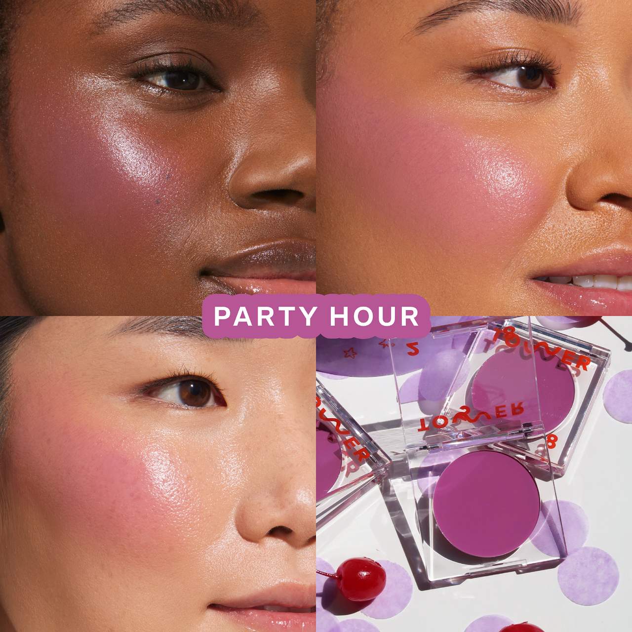Tower 28 - BeachPlease Lip + Cheek Dewy Cream Blush (Preorden)