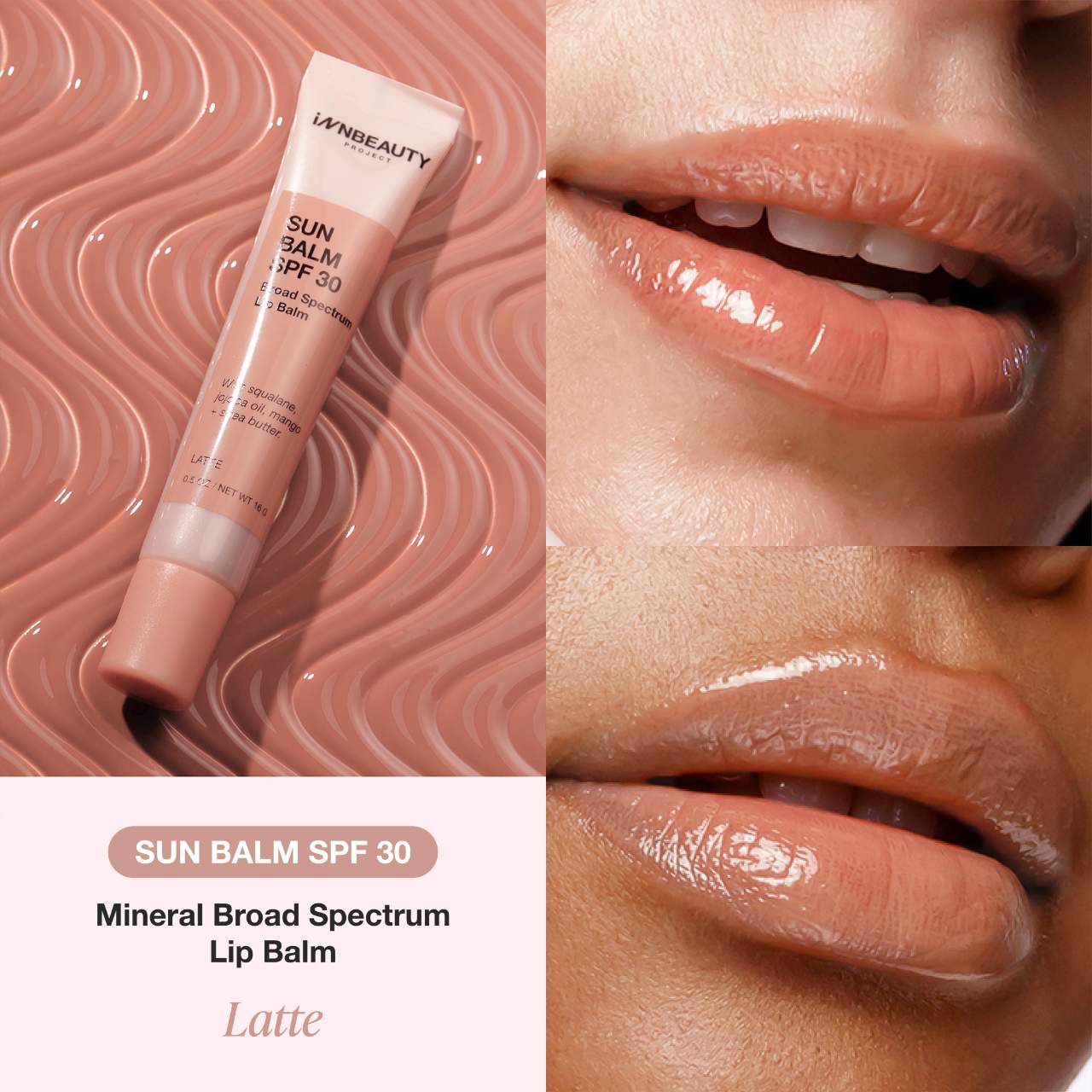 iNNBEAUTY PROJECT - Sun Balm Mineral SPF 30 Broad Spectrum Lip Balm (Preorden)