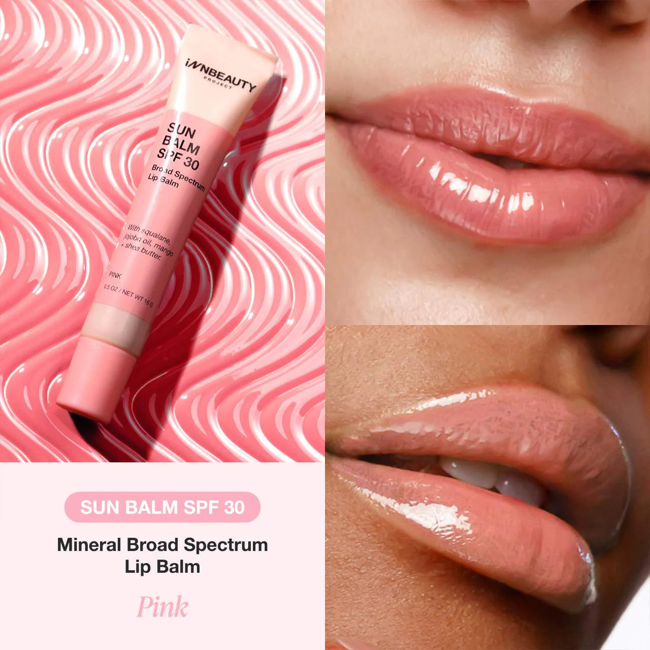 iNNBEAUTY PROJECT - Sun Balm Mineral SPF 30 Broad Spectrum Lip Balm (Preorden)