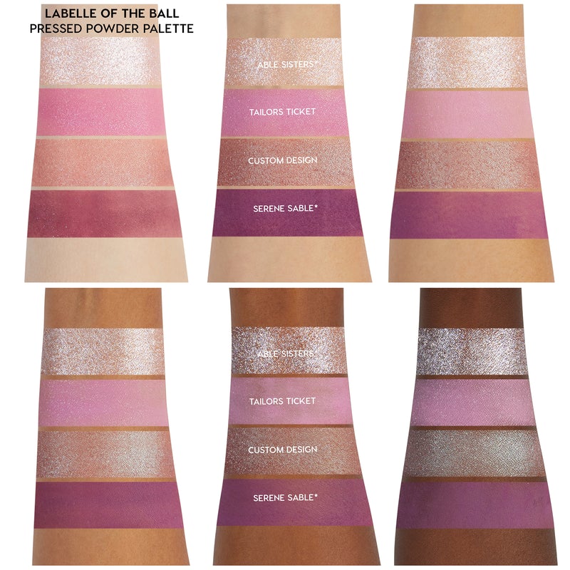Colourpop x Animal Crossing Set de 4 paletas
