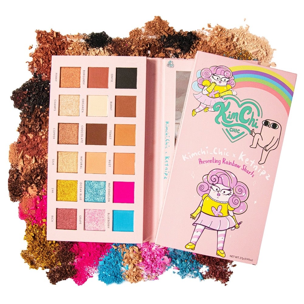 Ketnipz x Kimchi Rainbow Sharts Shadow Palette